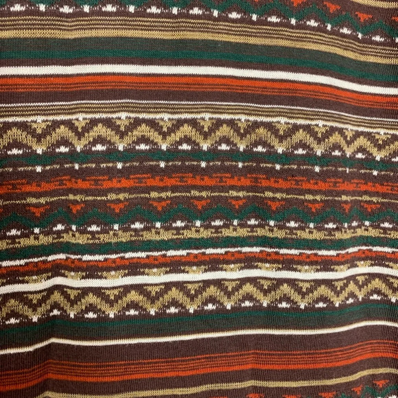 VTG Western Tunic Cowl Neck Dress Size 7 100% Cotton Canada Fall Layering READ - Picture 6 of 11